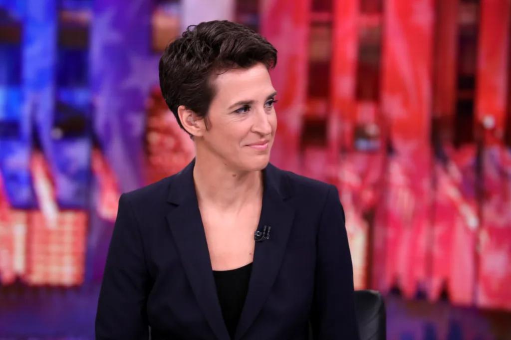 MSNBC's Rachel Maddow's salary reportedly cut by $5M despite 'Viagra rating' - as parent company Comcast hits 'hard times'